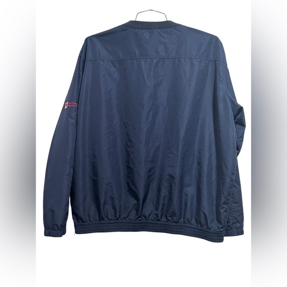 Vintage Ralph Lauren Polo Golf Navy Blue Windbreaker Mens Size Large - Picture 6 of 16